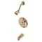 Kingston Brass KB3632TLH Tub & Shower Trim Only W/out Handle, Polished Brass KB3632TLH - alternate 1